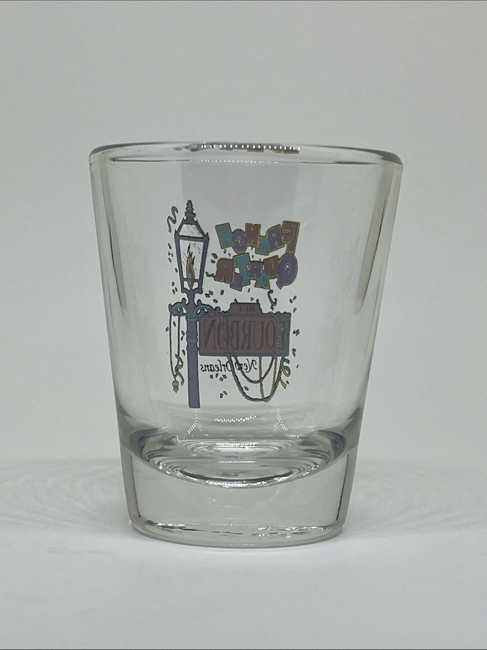 French Quarter Bourbon Street New Orleans Shot Glass - Picture 2 of 2